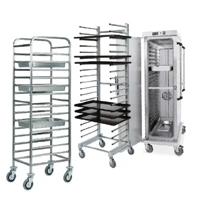 Carrelli portapiatti / vassoi / teglie - Gi.Metal Carrelli portapiatti / vassoi / teglie - Gi.Metal
