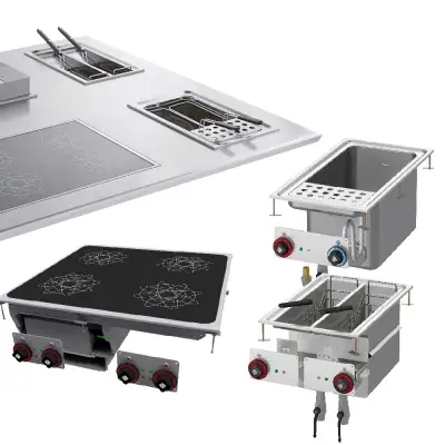 Cucine professionali da incasso Cucine professionali da incasso