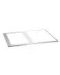 Ripiano in acciaio inox M2 per SNACKPOINT 200 - Foro 1: Progettato per fornello a induzione IK 30S-EB, dimensioni mm L 270 x P 490 - Foro 2: Ideato per Bain Marie 1/1 GN, 150 mm, dimensioni mm L 345 x P 545 - Fori ventilati - Dimensioni mm L 755 x P 578 x