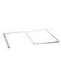 Ripiano in acciaio inox M3 per SNACKPOINT 200 - Foro 1: Progettato per piastra GDP 320E-G, dimensioni mm L 330 x P 550 - Foro 2: Ideato per Bain Marie 1/1 GN, 150 mm, dimensioni mm L 345 x P 545 - Fori ventilati - Dimensioni mm L 755 x P 578 x 15 H - Peso