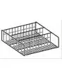 INSERTO BICCHIERI INCLINATI FILO RILSAN - Dimensioni L 37 x P 37 x h 14