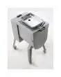 GAMBE ALTE CON RUOTE ( +cm 70 ) per MOD. Mescolatori 30 Kg e 50 Kg monopala