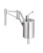 DOSATORE PER MISCELA - MOD. 1651362 - COMPLETO DI BASE E SUPPORTO - STRUTTURA IN ACCIAIO INOX 18/10 - CAPACITA' SERBATOIO lt 6 - DIM. Cm L 42 x P 33 x h 50