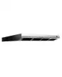 CAPPA INOX VERNICIATO NERO SENZA MOTORE - Dimensioni cm L 100 x P 99,5 x 12 H
