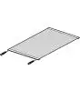 GRIGLIA TONDINO cm 36x68 PER GRIGLIE SERIE 90