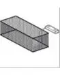 CESTO 1/2 PER FRIGGITRICE FQ - Dimensioni cm L 10 x P 25 x H 10