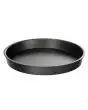 Teglia di cottura con bordo alto in alluminio fuso antiaderente - Fondo liscio - Adatta per preparare piatti come omelette o quiche - Dimensioni cm 25x25x3,3h