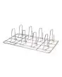 GRIGLIA INOX PER COTTURA VERTICALE POLLI GN 1/1 - Dim. Cm 53 x 32,5 x 14,81 - Capacità: 8 Polli