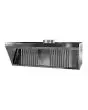 Cappa Inox (senza aspiratore) per Mod. Elba Planetari 16-24P 4 aste