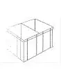 KIT COMPLETO CASSETTI N. 12 Cm L 51,5 x P 31 x h 17,5 e N. 1 Cm L 62 x P 30 x h 18,5 PER MOD. PL601NT/NTx