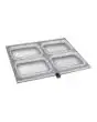 STAMPO A N. 4 IMPRONTE - GASTRONORM 1/8 (cm 16,2 x 13,1) - PER MOD. SEAL400 DIGIT