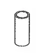 CARAPINA INOX H Cm 25 CON SISTEMA ANTI ROTAZIONE - CAPACITA' LT. 7 - CONFEZIONE DA N. 6 CARAPINE