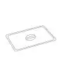COPERCHIO INOX PER VASCHETTE GN 1/2