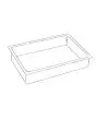 VASCHETTE INOX GN 1/6 H Cm 10