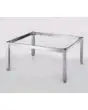 TAVOLO INOX H 35 cm