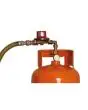 REGOLATORE GAS (GPL 30 mbar) SINGOLO COMPLETO DI RACCORDI