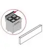 PROLUNGA CAMINO DIMENSIONI cm L 105 x P 5 x 17 H