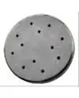 BECCUCCIO FARCITURE BASI TONDE - DA USARE CON ADATTATORE USCITE SINGOLE MOD. F3141 - ø mm 90 CON 12 FORI - USCITA SINGOLA - APPLICABILI DIRETTAMENTE SUL GRUPPO TRAMOGGIA