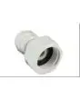 INNESTO RAPIDO (terminale diritto femmina) tubo 3/8 dado 5/8 + INNESTO RAPIDO (terminale diritto femmina) tubo 3/8 dado 1/2 - Posizionati sulle teste di spillaggio 1 per il gas e 1 per il prodotto - Confezione da 10 pezzi ciascuno