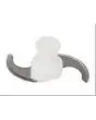 COLTELLO DENTATO FINE - Adatto per erbe e spezie per Mod. R 301 ULTRA e R 3