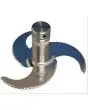 COLTELLO DENTATO FINE CON 3 LAME - Adatto per erbe e spezie per Mod. R 10 / R 10 SV / R 10 V.V.