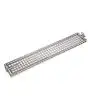 Griglia inox piatta o tonda cm 111,5 - Per Mod. Planetari - Asta esclusa