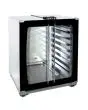 LIEVITATORE CON COMANDO MANUALE - Mod. XLT193 - Capacità n. 8 teglie cm 60x40 - Distanta tra le teglie cm 7 - Temperatura max 70°C - Alimentazione monofase 230V/1/50-60Hz - Potenza kW 1,2 - Dimensioni cm L 80 x P 71,3 x 75,7 h - Peso Kg 37