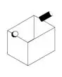 CESTELLO GN 1/2 - DIMENSIONI cm L 29,5 x P 24,2 x 21,5 H