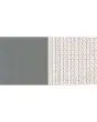 TETTINO - COLORE STRUTTURA ALLUMINIO CON TESSUTO BIANCO - CONFEZIONE DA N.1 - DIM. cm L 53 x P 65 x H 4