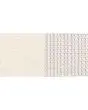 TETTINO - COLORE STRUTTURA BIANCO OPACO CON TESSUTO BIANCO - CONFEZIONE DA N.1 - DIM. cm L 53 x P 65 x H 4