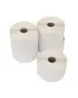 ETICHETTE TERMICHE PROTETTE PER STAMPANTE SU - N. 4 PACCHI DA 1000 ETICHETTE - PRETAGLIATE CON STRATO DI PLASTICA DA 56 x 45 mm