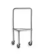 Carrello per vasca da Lt 30 per mod. BE-30 - Struttura in acciaio inossidabile - Vasca non inclusa
