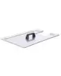 Coperchio in acciaio inox con maniglia - Impedisce l'evaporazione dell'acqua durante la cottura - Per vasca GN 1/1 per mod. SMARTVIDE 5