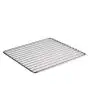 GRIGLIA IN ACCIAIO INOX AISI 304 GASTRONORM 2/3 mm. 353x325 - Struttura ø 7 mm - N. 12 fili ø 3 mm - N. 1 traversa ø 7 mm - Peso Kg. 0,65 - Non adatte per forni con doppia guida