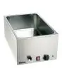 Bain Marie 1/1 GN con rubinetto di scarico - Mod BN 11 - Adatta per ripiano M2, M3, M4, M6 - Altezza vasca cm 15 - Alimentazione monofase 230V/1/50-60hz - Potenza kW 1,2 - Dimensioni mm L 340 x P 590 x 240 H - Peso Kg 7,5