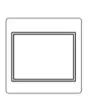 VASSOIO IN ACCIAIO INOX PER TORTE GELATO - DIMENSIONI INTERNE mm L 467 x P 330