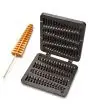 COPPIA PIASTRE INTERCAMBIABILI - FORMA: N. 4 WAFFEL SU STECCO cm L 23 x P 6 x h 2,5 - IN ALLUMINIO ANTIADERENTE