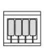 KIT CESTI PER CUOCIPASTA MOD. FU 60/60 CPE - N. 4 CESTI DA 2/8
