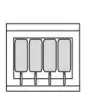 KIT CESTI PER CUOCIPASTA MOD. FU 65/70 CPE - N. 4 CESTI DA 2/4