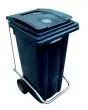 Pedale in metallo galvanizzato per cassonetti da esterno, modello Contivia 2 da 120 lt - Peso Kg 6,5