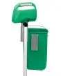 Palo per gettacarte Classic mod 778016 - Dimensioni cm L 60 x P 60 x 120 H - Peso Kg 2,8