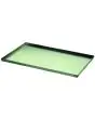 Teglia in lamiera alluminata teflonata cm 60x40x2h - Spessore 8/10 - Adatta per pizza e focacce