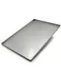 Teglia in lamiera alluminata cm 60x40x2h - Spessore 8/10 - Adatta per pizza e focacce