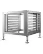 Supporto per forno - Capacità teglie n 7 GN 1/1 - Dimensioni cm L 75,1 x P 81,1 x 89,8 H - Peso Kg 35