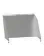Inserto per tostiera - Struttura in acciaio inox - Peso Kg. 1,2 - Dimensioni cm L 23 x P 18,6 x 17,2 h