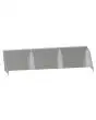 Inserto per tostiera - Struttura in acciaio inox - Peso Kg. 2,3 - Dimensioni cm L 65,5 x P 18,6 x 17,2 h