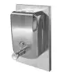 DISTRIBUTORE DI SAPONE - DIMENSIONI cm L 15 x P 11,5 x 25 h