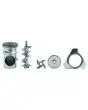 GRUPPO CARNE ENTERPRISE IN ACCIAIO INOX COMPOSTO DA: BOCCA, COCLEA CON PERNO, VOLANTINO, PIASTRA E COLTELLO. PER MOD. 22
