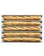 TEGLIA BAGUETTE 5 CANALI cm 60 x 40 x 4 h
