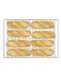 TEGLIA CROMATA CANALATA ULTRALEGGERA Mod. BAGUETTE GRID - Ideale per baguette congelate e filoncini congelati - Fino a 8 mini baguette in 18 minuti - Ampia traspirazione per cotture rapide